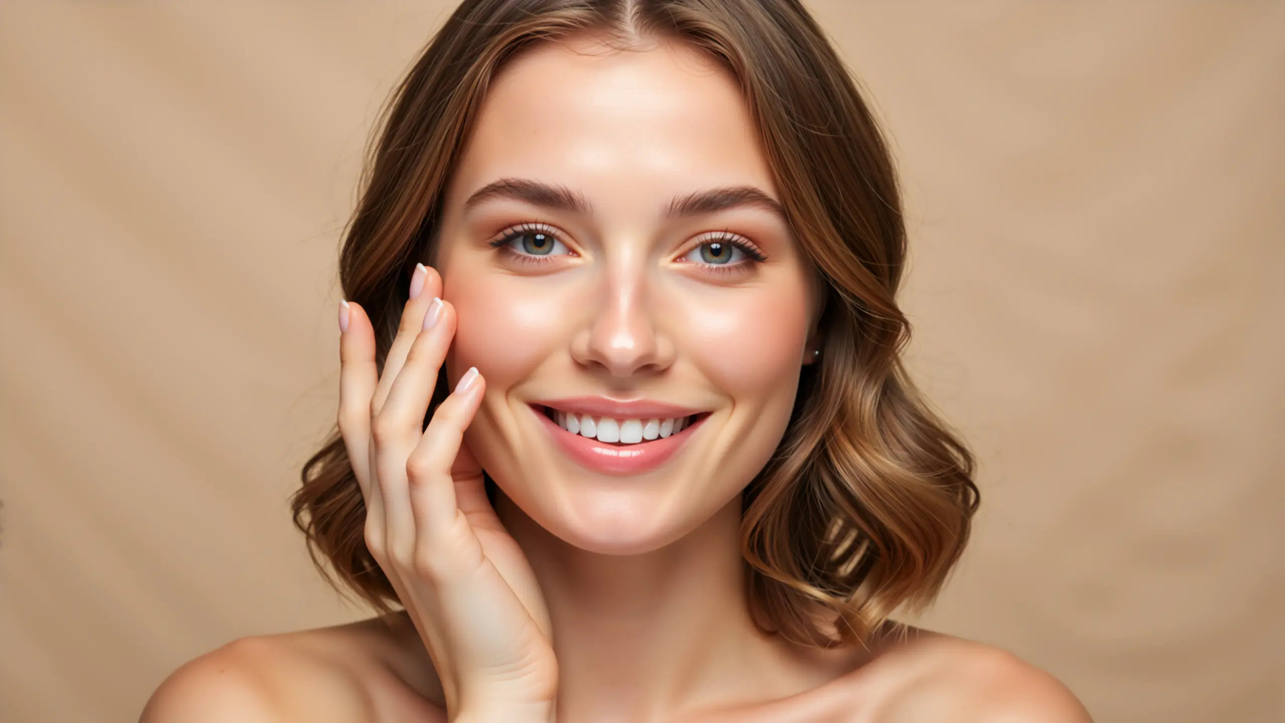 A Woman gets PRF Microneedling