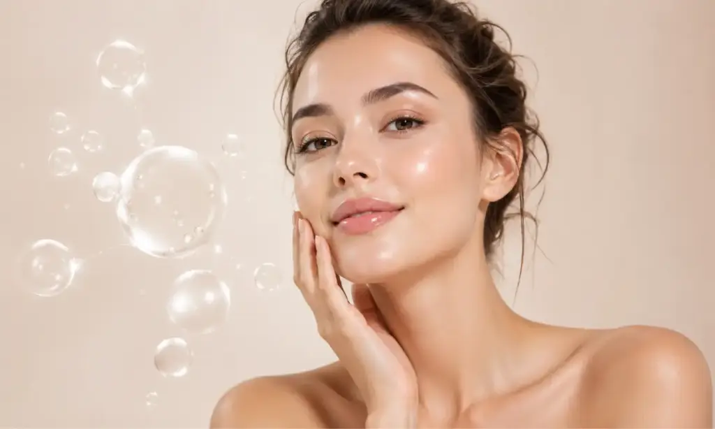 Skin booster treatment being applied to patient for injectable hydration and radiant skin in Cary, NC